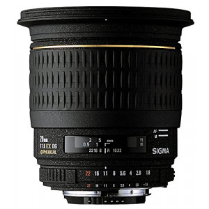 Sigma 20 mm f/1.8 EX DG Aspherical RF breit Objektiv - Sony Fit (411934) 411934-21